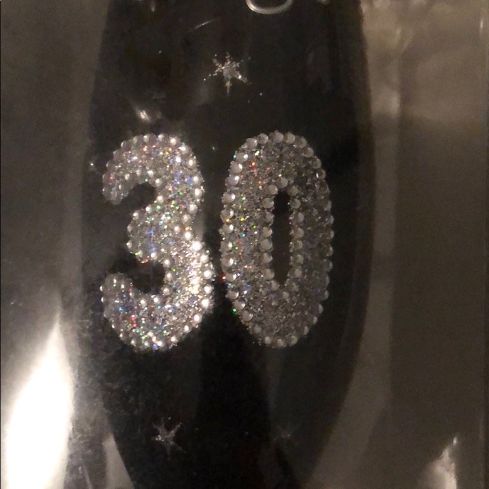 Champagne glass 30th My day Wine glass